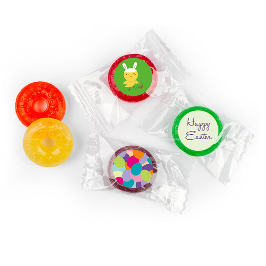 Easter Personalized LifeSavers 5 Flavor Hard Candy Bunny and Egg Hunt (300 Pack)