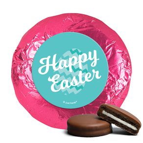 Easter Chevron Egg Milk Chocolate Covered Oreos