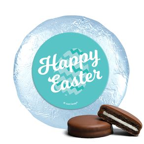 Easter Chevron Egg Milk Chocolate Covered Oreos