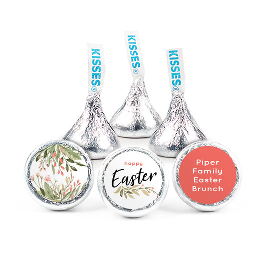 Personalized Easter Flowers Hershey's Kisses