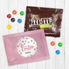 Personalized Easter Eggs and Flowers Milk Chocolate M&Ms