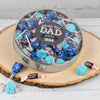 Personalized Worlds Best Dad Large Taffy Gift Tin