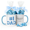 #1 Dad 11oz Mug 1/2lb KISSES