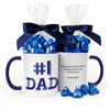 #1 Dad 11oz Mug 1/2lb KISSES