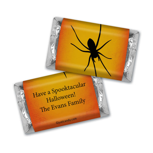 Halloween Personalized Hershey's Miniatures Wicked Halloween Spider