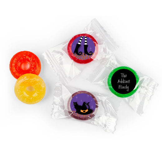 Personalized Halloween The Witch is In LifeSavers 5 Flavor Hard Candy