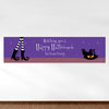 Personalized Halloween The Witch Is In 5 Ft. Banner