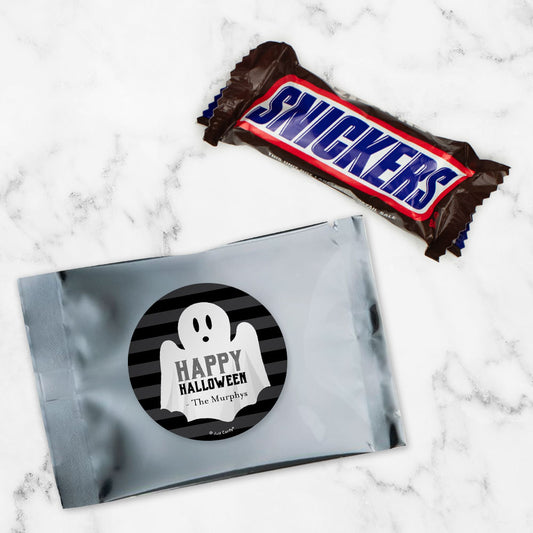 Personalized Halloween Ghouling Ghost Snickers