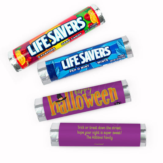 Personalized Halloween Spirit Lifesavers Rolls (20 Rolls)