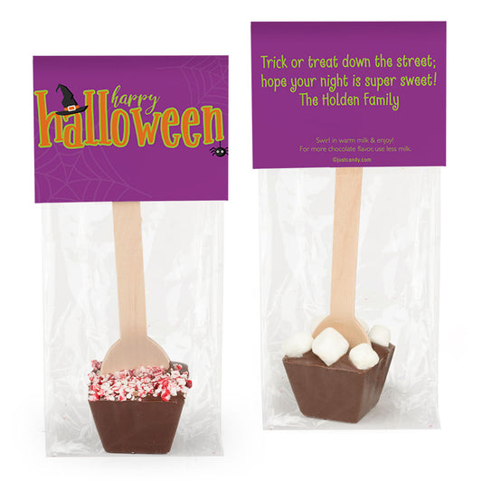 Personalized Halloween Spirit Hot Chocolate Spoon