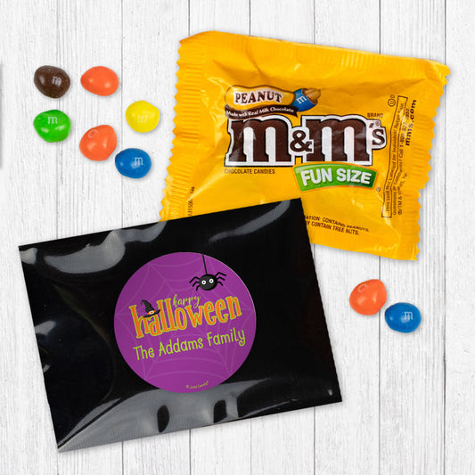 Personalized Halloween Spirit Peanut M&Ms