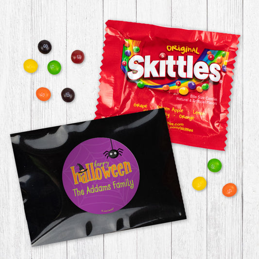 Personalized Halloween Spirit Skittles