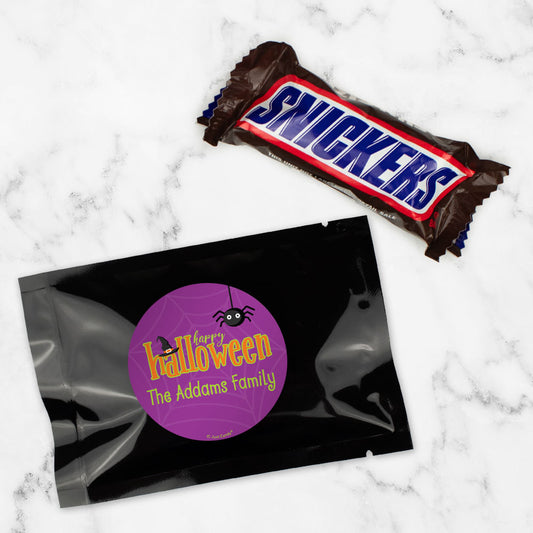 Personalized Halloween Spirit Snickers