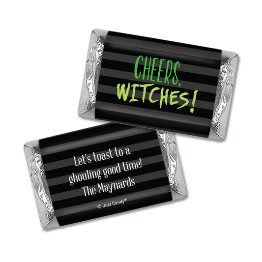 Personalized Cheers, Witches! Halloween Hershey's Miniatures