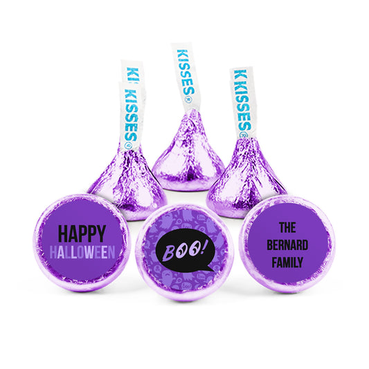 Personalized Halloween Spooky Phrases Hershey's Kisses