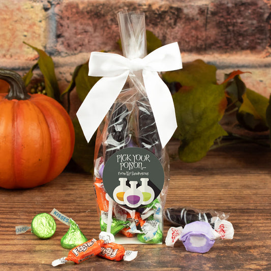 Personalized Halloween Pick Your Poison Goodie Bag