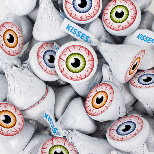 Halloween Evil Eye Hershey's Kisses Candy 90ct - 14.4oz