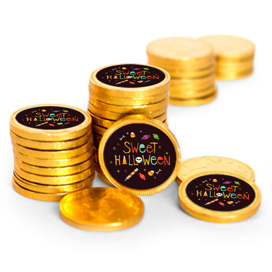 Halloween Chocolate Coins - Sweet Halloween