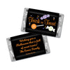 Personalized Halloween No Tricks Just Treats Hershey's Miniatures in Organza Bags with Gift Tag