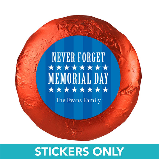 Never Forget 1.25" Stickers (48 Stickers)