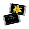 Mother's Day Personalized Hershey's Miniatures Wrappers Watercolor Daylily