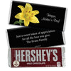 Mother's Day Personalized Hershey's Milk Chocolate Bar Watercolor Daylily