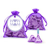 Mother's Day Heart Hershey's Kisses in Organza Bags with Gift Tag