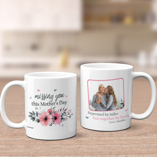 Personalized Mother's Day Photo 11oz Mug Empty