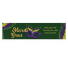 Personalized Mardi Gras Masquerade 5 Ft. Banner