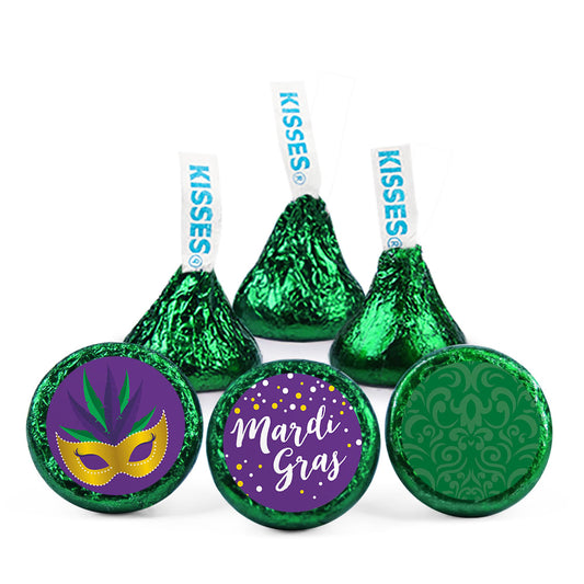 Personalized Mardi Gras Deluxe Candy Buffet