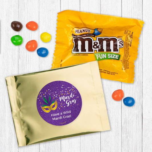 Personalized Mardi Gras The Big Easy Peanut M&Ms