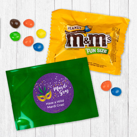 Personalized Mardi Gras The Big Easy Peanut M&Ms