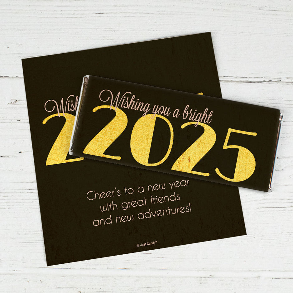 New Years Eve Chocolate Bar Wrappers And Covers – Just Candy