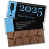 Personalized New Year's Eve A Classy New Year Belgian Chocolate Bar & Wrapper