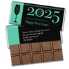 Personalized New Year's Eve A Classy New Year Belgian Chocolate Bar & Wrapper