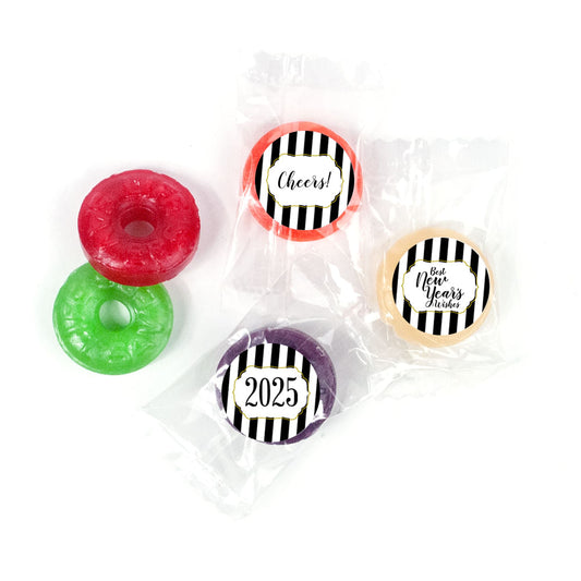 New Years Stripes LifeSavers 5 Flavor Hard Candy