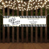 Personalized New Year's Eve Stripes 5 Ft. Banner