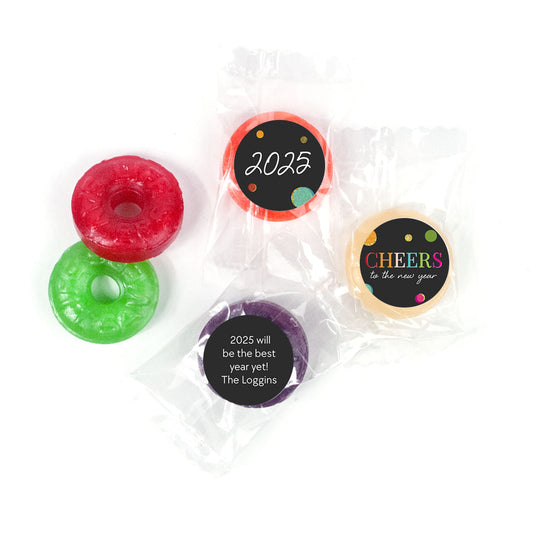 Personalized New Year's Eve Cheers LifeSavers 5 Flavor Hard Candy (300 Pack)