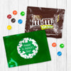 Happy St Patricks Day Milk Chocolate M&Ms - White Clovers