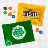 Happy St Patricks Day Peanut M&Ms - White Clovers