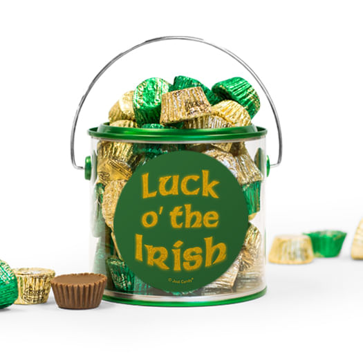 St. Patrick's Day Luck Reese's Filled Green Paint Can