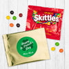 Personalized Happy St Patricks Day Clover Skittles