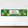 Personalized St. Patrick's Day Emoji 5 Ft. Banner