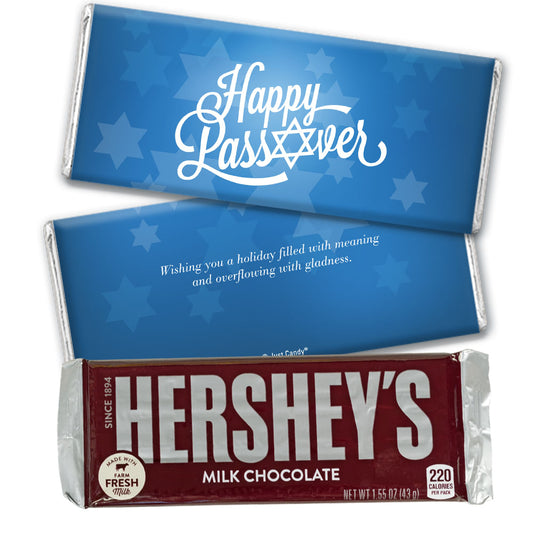 Personalized Happy Passover Hershey's Milk Chocolate Bar