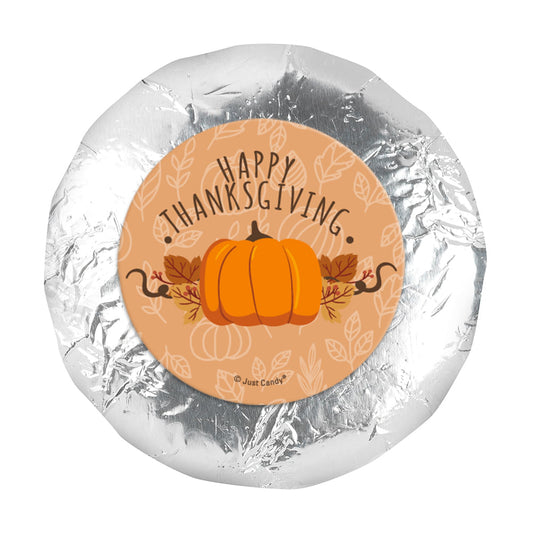 Thanksgiving Pumpkin Patch 1.25" Stickers (48 Stickers)