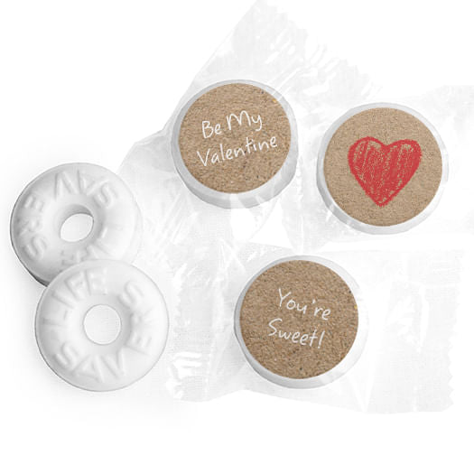 Valentine's Day Life Savers Mints Red Heart