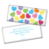 Valentine's Day Personalized Hershey's Milk Chocolate Bar Conversation Hearts Kid's School