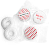 Valentine's Day Personalized Life Savers Mints Heart Pattern