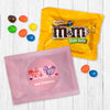 Personalized Valentine's Day Sending All My Love Valentine Greetings Peanut M&Ms