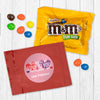 Personalized Valentine's Day Sending All My Love Valentine Greetings Peanut M&Ms